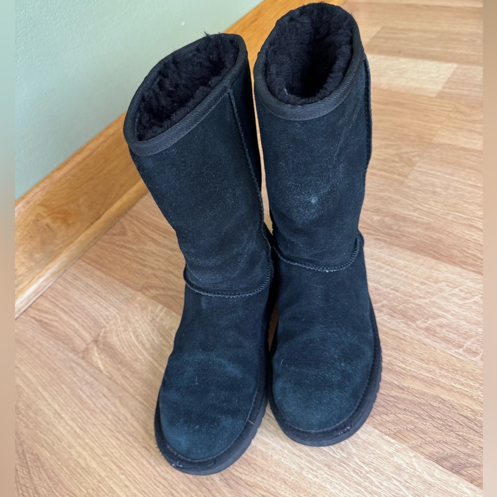 Koolaburra by UGG black suede boot sz 8 - Picture 6 of 9